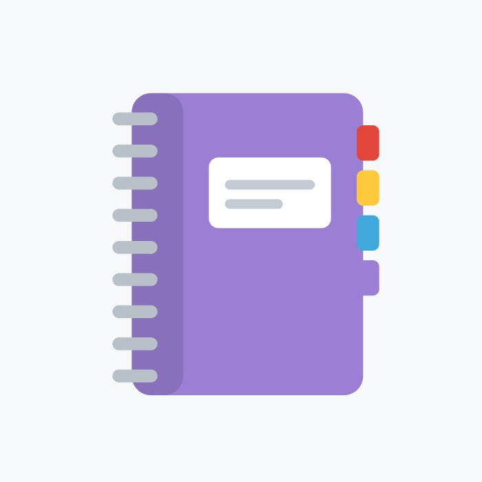Caderno Universitário Espiral 10 Matérias 160 Folhas – Lilás